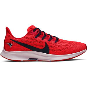 Nike �i�C�L ���f�B�[�X �X�j�[�J�[ �yNike Air Zoom Pegasus 36 New England Patriots (Women's)�z �T�C�Y US_7(24.0cm) Bright Crimson/University Red-College Navy