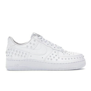 Nike �i�C�L ���f�B�[�X �X�j�[�J�[ �yNike Air Force 1 Low '07 XX White Studded (Women's)�z �T�C�Y US_9(26.0cm) White/White/White