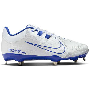Nike �i�C�L ���f�B�[�X �X�j�[�J�[ �yNike Hyperdiamond 4 Pro White Hyper Royal Wolf Grey (Women's)�z �T�C�Y US_5(22.0cm) White/Hyper Royal/Wolf Grey