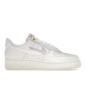 Nike �i�C�L ���f�B�[�X �X�j�[�J�[ �yNike Air Force 1 Low '07 Premium History Of Logos White Sail (Women's)�z �T�C�Y US_7.5(24.5cm) White/Sail/Team Red/White