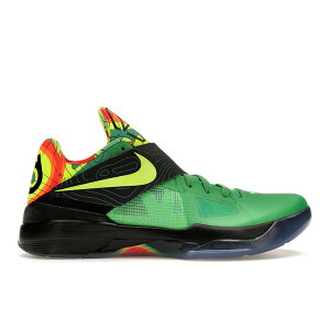 Nike �i�C�L �����Y �X�j�[�J�[ �yNike KD 4 Weatherman (2024)�z �T�C�Y US_M_14 Lush Green/Volt/Black/Team Orange