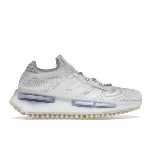 adidas �A�f�B�_�X �����Y �X�j�[�J�[ �yadidas NMD S1 White Light Purple�z �T�C�Y US_8.5(26.5cm) Cloud White/Cloud White/Light Purple