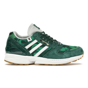 adidas �A�f�B�_�X �����Y �X�j�[�J�[ �yadidas ZX 8000 Bape Undefeated Green�z �T�C�Y US_M_13 Green/Green/White