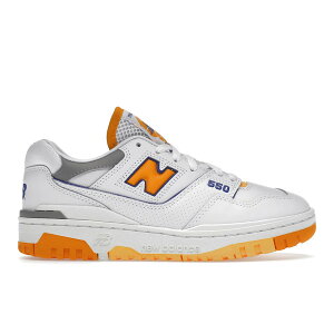 New Balance �j���[�o�����X �����Y �X�j�[�J�[ �yNew Balance 550 White Vibrant Orange�z �T�C�Y US_5.5(23.5cm) White/Vibrant Orange/Purple