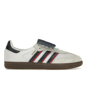 adidas �A�f�B�_�X �����Y �X�j�[�J�[ �yadidas Samba LT Crystal White Dark Blue�z �T�C�Y US_9(27.0cm) Crystal White/Dark Blue/Gum