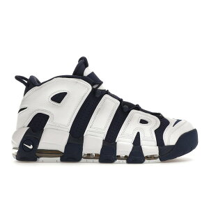 Nike �i�C�L �����Y �X�j�[�J�[ �yNike Air More Uptempo 96 Olympic (2024)�z �T�C�Y US_7.5(25.5cm) White/Midnight Navy/Metallic Gold/University Red