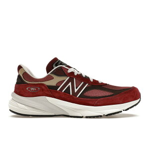 New Balance �j���[�o�����X �����Y �X�j�[�J�[ �yNew Balance 990v6 MiUSA Teddy Santis Burgundy Tan�z �T�C�Y US_12(30.0cm) Burgundy/Tan