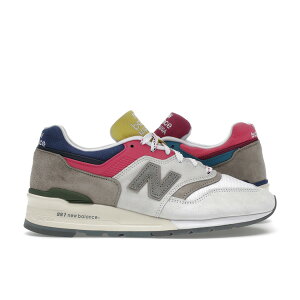 New Balance �j���[�o�����X �����Y �X�j�[�J�[ �yNew Balance 997 MiUSA Aim? Leon Dore Grey Midnight�z �T�C�Y US_12(30.0cm) Grey Midnight