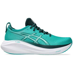 ASICS AVbNX Y Xj[J[ yASICS Gel-Nimbus 27 Wave Teal Saxon Greenz TCY US_7.5(25.5cm) Wave Teal/Saxon Green