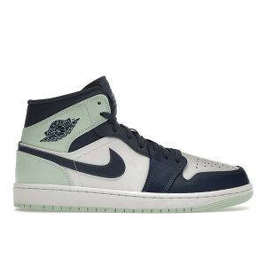 Jordan W[_ Y Xj[J[ yJordan 1 Mid Mystic Navy Mint Foamz TCY US_12.5(30.5cm) Mystic Navy/Mint Foam-White
