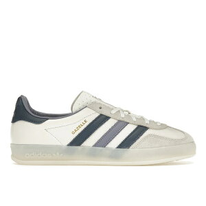 adidas �A�f�B�_�X �����Y �X�j�[�J�[ �yadidas Gazelle Indoor White Preloved Ink�z �T�C�Y US_M_4 White/Preloved Ink Mel/Off White