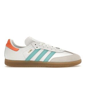 adidas �A�f�B�_�X �����Y �X�j�[�J�[ �yadidas Samba Inter Miami Mint�z �T�C�Y US_6.5(24.5cm) White/Easy Mint/Pink