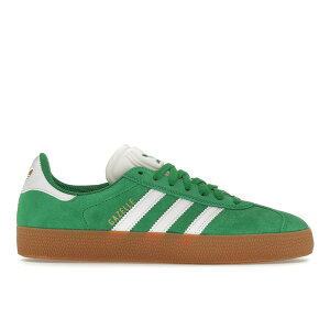 adidas �A�f�B�_�X �����Y �X�j�[�J�[ �yadidas Gazelle ADV Green�z �T�C�Y US_11.5(29.5cm) Green/Cloud White/Gold Metallic