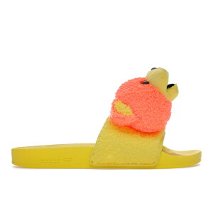 adidas AfB_X Y Xj[J[ yadidas JS Adilette Jeremy Scott Teddy Yellowz TCY US_7(25.0cm) Solar Orange/Bright Yellow/Core Black