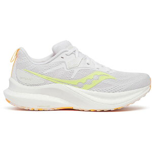 Saucony �T�b�J�j�[ ���f�B�[�X �X�j�[�J�[ �ySaucony Tempus 2 White Sunny (Women's)�z �T�C�Y US_5.5(22.5cm) White/Sunny