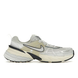 Nike iCL fB[X Xj[J[ yNike V2K Run White Midnight Navy (Women's)z TCY US_8(25.0cm) White/Light Silver Grey/Photon Grey/Peak White/Coconut Milk White/Midnight Blue