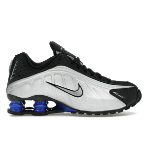 Nike iCL fB[X Xj[J[ yNike Shox R4 Metallic Silver Black Racer Blue (Women's)z TCY US_9.5(26.5cm) Metallic Silver/Black/Racer Blue