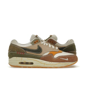 Nike iCL fB[X Xj[J[ yNike Air Max 1 Premium Wabi-Sabi (Women's)z TCY US_8(25.0cm) Tan/Olive/Sail/Brown