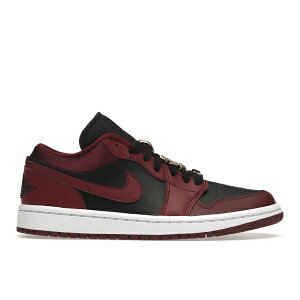Jordan W[_ fB[X Xj[J[ yJordan 1 Low Dark Beetroot Black (Women's)z TCY US_W_10 Dark Beetroot/Black-White