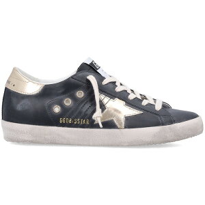 Golden Goose S[fO[X fB[X Xj[J[ yGolden Goose Superstar Black Gold (Women's)z TCY US_6(23.0cm) Black/Gold