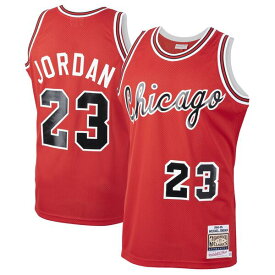 ミッチェル&ネス メンズ ユニフォーム トップス Michael Jordan Chicago Bulls Mitchell & Ness 1984/85 Hardwood Classics Rookie Authentic Jersey Red