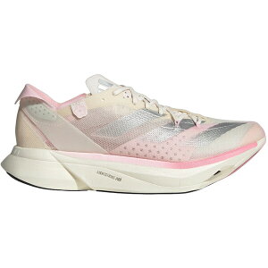 adidas �A�f�B�_�X �����Y �X�j�[�J�[ �yadidas Adizero Adios Pro 3 Chalk White Silver Metallic Clear Pink�z �T�C�Y US_11.5(29.5cm) Chalk White/Silver Metallic/Clear Pink