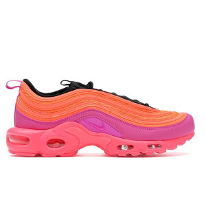 Nike �i�C�L �����Y �X�j�[�J�[ �yNike Air Max Plus/97 Racer Pink Hyper Magenta�z �T�C�Y US_12(30.0cm) Racer Pink/Hyper Magenta-Total Crimson