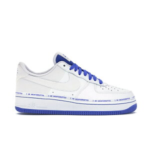 Nike �i�C�L �����Y �X�j�[�J�[ �yNike Air Force 1 Low Uninterrupted More Than an Athlete�z �T�C�Y US_7(25.0cm) White/White-Game Royal