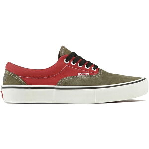 Vans �o���Y �����Y �X�j�[�J�[ �yVans Era Lotties Skateshop�z �T�C�Y US_7.5(25.5cm) Red/Military