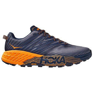 Hoka One One �z�J�I�l�I�l �����Y �X�j�[�J�[ �yHoka One One Speedgoat 4 Black Iris Marigold�z �T�C�Y US_7(25.0cm) Black Iris/Bright Marigold