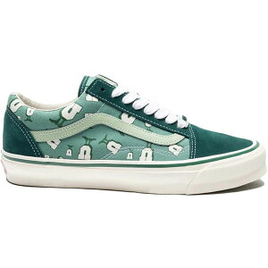Vans �o���Y �����Y �X�j�[�J�[ �yVans Vault OG Old Skool LX Undefeated U-Man Bistro Green�z �T�C�Y US_10.5(28.5cm) Bistro Green/Marshmallow