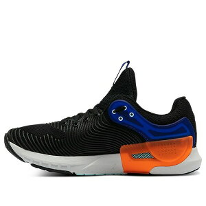 Under Armour アンダーアーマー メンズ スニーカー 【Under Armour Hovr Apex 2 Sneakers Black/Blue/Orange 3023007-003】 サイズ US_9.5(27.5cm)