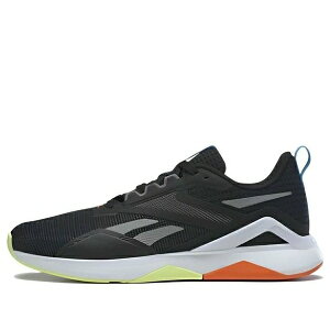 Reebok [{bN Y Xj[J[ yReebok Nanoflex TR 2.0 'Black Orange Lime' HP6107z TCY US_11.5(29.5cm)