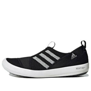 adidas �A�f�B�_�X �����Y �X�j�[�J�[ �yadidas Climacool Boat SL Heat.RDY 'Black White' GY6120�z �T�C�Y US_M_4