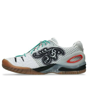 ASICS �A�V�b�N�X �����Y �X�j�[�J�[ �yASICS x Little Tokyo Table Tennis Gel-Resolution 5 'White' 1203B448-100�z �T�C�Y US_11(29.0cm)