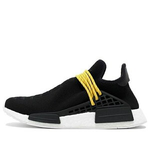 adidas �A�f�B�_�X �����Y �X�j�[�J�[ �yadidas x Pharrell NMD Hu 'Black' BB3068�z �T�C�Y US_5(23.0cm)