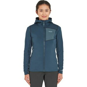 ���u ���f�B�[�X �W���P�b�g���u���]�� �A�E�^�[ Superflux Full-Zip Hooded Jacket - Women's Tempest Blue