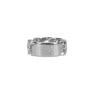 }^}WF fB[X O ANZT[ Minimal Chain-link Ring SILVER