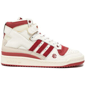 adidas �A�f�B�_�X �����Y �X�j�[�J�[ �yadidas Forum 84 High Eric Emanuel Indiana Hoosiers�z �T�C�Y US_9(27.0cm) Cloud White/Team Victory Red/Core White