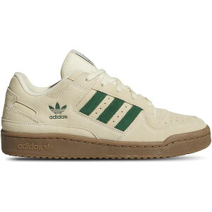adidas アディダス メンズ スニーカー 【adidas Forum Low CL Warm Vanilla Dark Green Ivory】 サイズ US_7(25.0cm) Warm Vanilla/Dark Green/Ivory