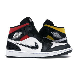 Jordan W[_ Y Xj[J[ yJordan 1 Mid Quai 54 (2019)z TCY US_9(27.0cm) White/Black-Multi-Color