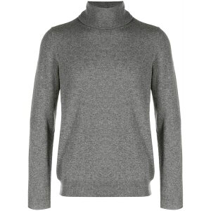 �U�m�[�l �����Y �j�b�g&�Z�[�^�[ �A�E�^�[ M䩘Rlange-effect roll-neck jumper Grey