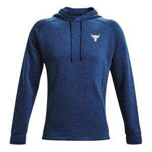Under Armour A_[A[}[ Y Xj[J[ yMen's Under Armour Project Rock Charged Cotton Fleece Breathable Sports Blue 1367033-404z TCY US_M_M