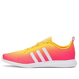 adidas AfB_X fB[X Xj[J[ Pink/White/Yellow y(WMNS) adidas neo Cloudfoam Pure Sneakers 'Pink Yellow' F99665z TCY US_6(23.0cm)