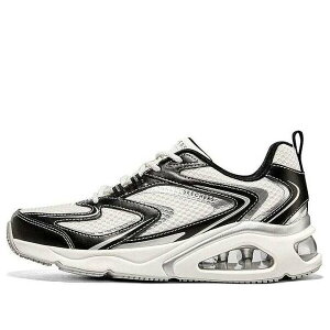 Skechers XPb`[Y fB[X Xj[J[ White/Black y(WMNS) Skechers Tres-Air Uno Vision-airy 'White Black' 177425-WBKz TCY US_7(24.0cm)