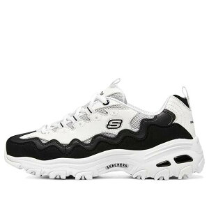 Skechers XPb`[Y fB[X Xj[J[ White/Black y(WMNS) Skechers D'LITES 1.0 'White Black' 149792-WBKz TCY US_9(26.0cm)