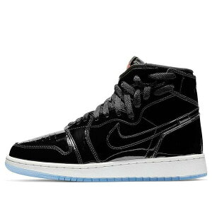 Air Jordan �W���[�_�� ���f�B�[�X �X�j�[�J�[ Black �y(WMNS) Air Jordan 1 Rebel XX 'Black Patent' AR5599-001�z �T�C�Y US_9.5(26.5cm)