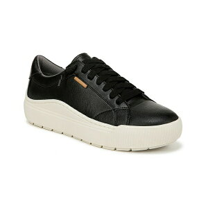 hN^[EV[ fB[X Xj[J[ V[Y Women's Time Off Go Platform Sneakers Black Faux Leather
