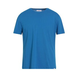 【送料無料】 オールバー ブラウン メンズ Tシャツ トップス T-shirts Blue