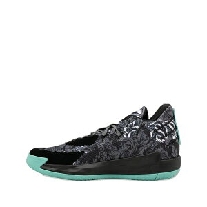 �A�f�B�_�X �����Y �X�j�[�J�[ �V���[�Y Dame 7 gca core black/grey four/acid mint sneakers Black